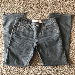 Juniors Levis 518 Superlow Stretch Bootcut 9 S